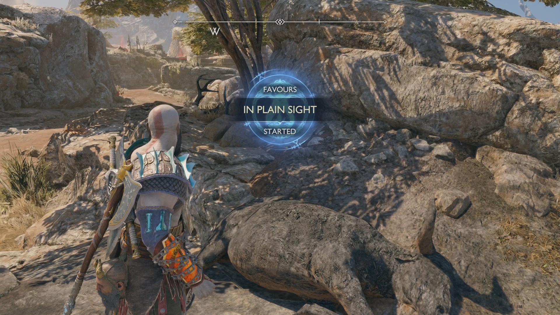 (GOW) God Of War Ragnarok - In Plain Sight (Favour Quest)