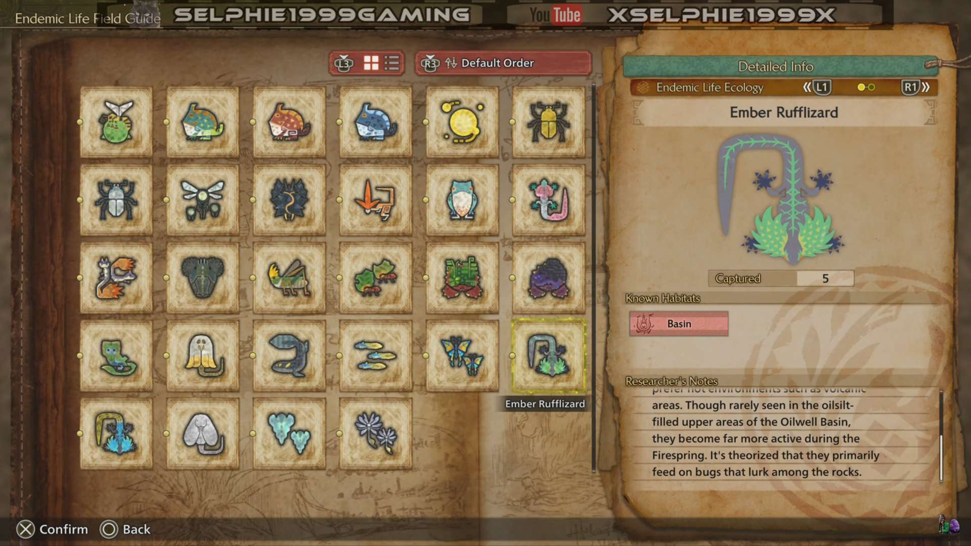 Monster Hunter Wilds - Capturing An Ember Rufflizard (Dareel's Research ...